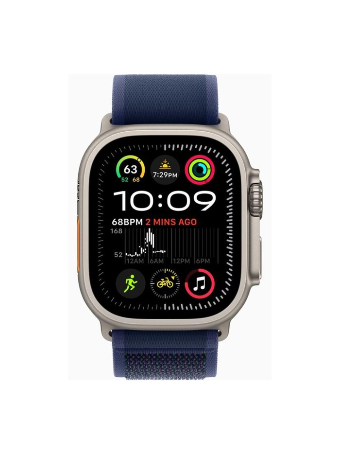 Smartwatch apple watch ultra 2 gps + cell 49mm natural titanium case blue loop trail s - m Smartwatch apple watch ultra 2 gps + cell 49mm natural titanium case blue loop trail s - m