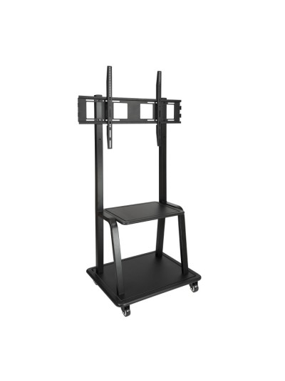 Soporte tv de suelo con ruedas tooq fs20100m - b 37 pulgadas - 100 pulgadas carga maxima 150kg