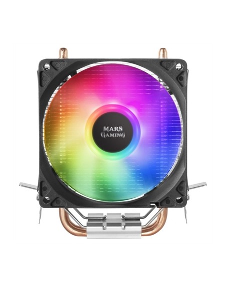 Ventilador disipador cpu mars gaming mcpuargb rgb negro