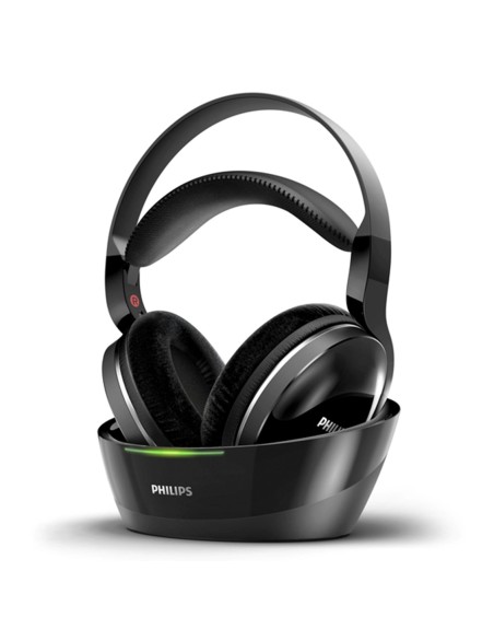 Auriculares inalambricos philips shd8850 - 12 negro + base