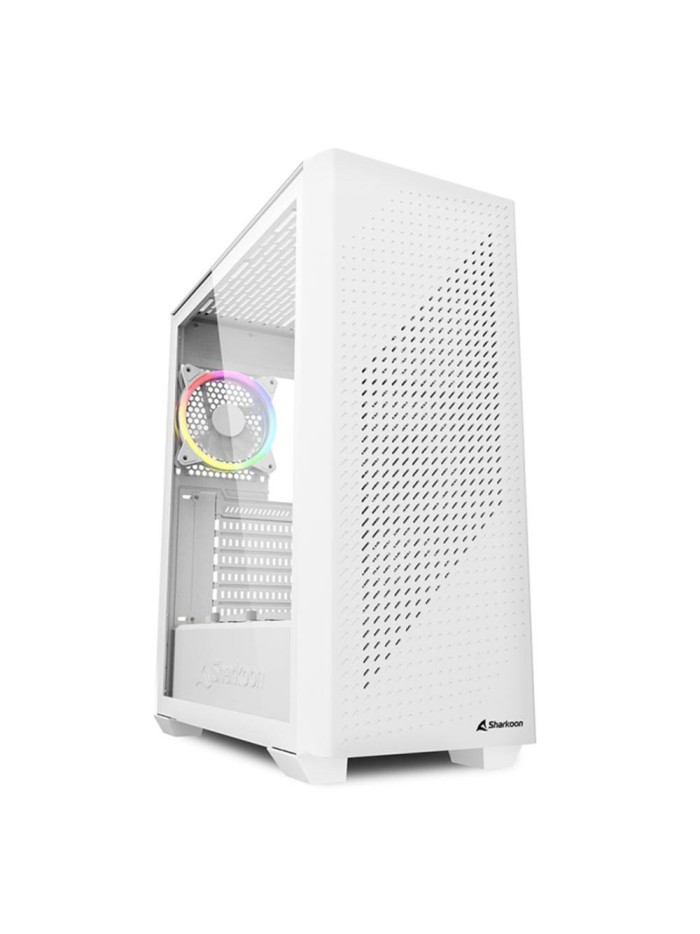 Caja ordenador gaming sharkoon midi vs9 atx cristal templado usb 3.2 blanca Caja ordenador gaming sharkoon midi vs9 atx cristal templado usb 3.2 blanca