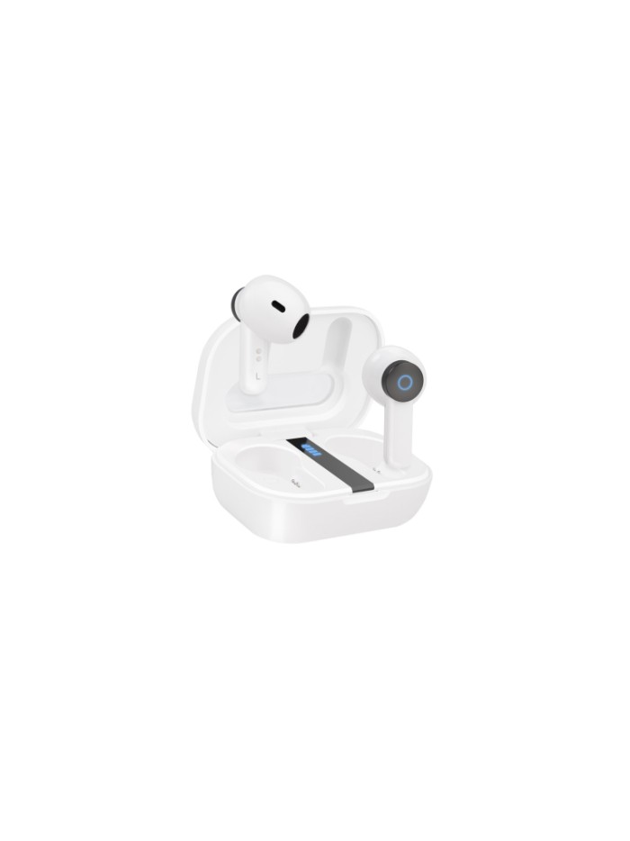 Auriculares bluetooth tooq bender blanco inalambrico microfono Auriculares bluetooth tooq bender blanco inalambrico microfono