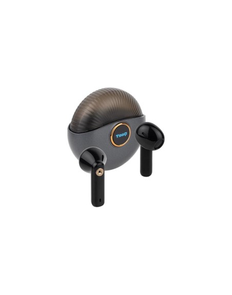Auriculares tooq tqbwh - 0060g inalambrico gris