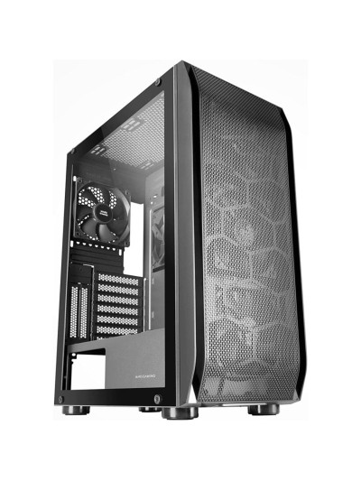 Caja ordenador mars gaming mc - pro2 e - atx 1 x usb 3.0 2 x usb 2.0 5 x 120mm