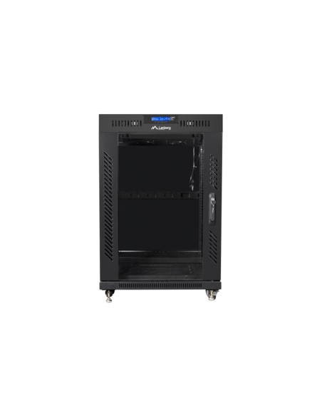 Armario lanberg rack 19 pulgadas 15u 600x600 negro