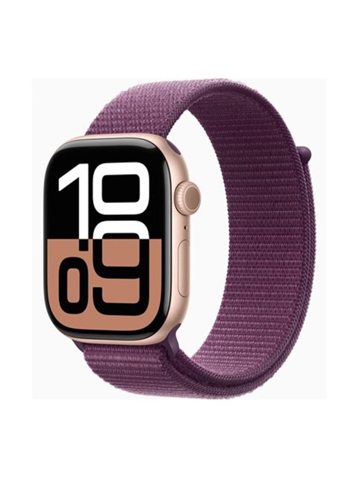 Smartwatch apple watch series 10 gps 46mm rose gold case plum sport loop Smartwatch apple watch series 10 gps 46mm rose gold case plum sport loop