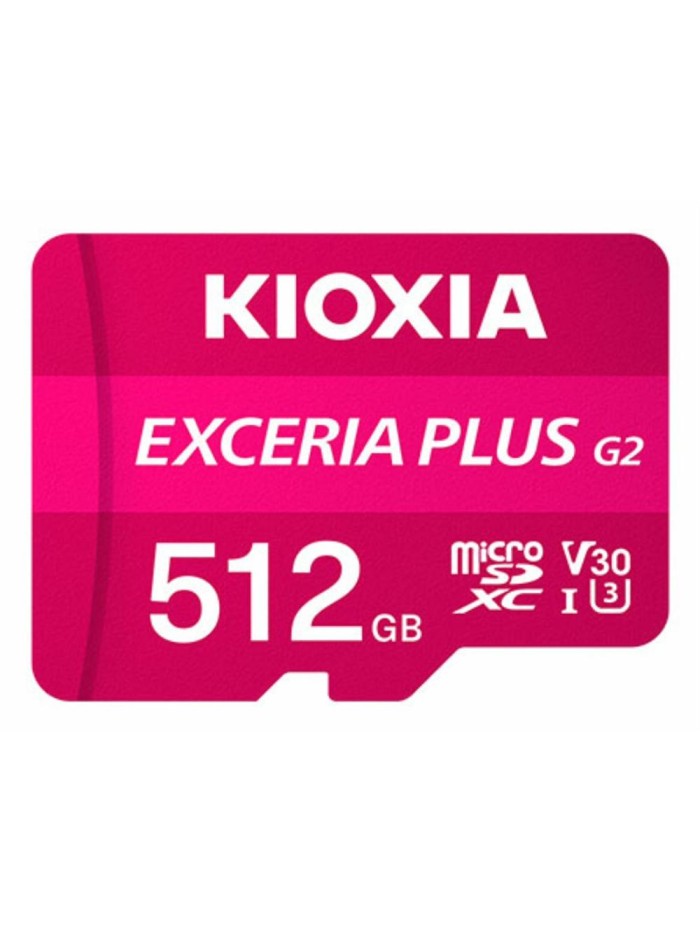 Tarjeta micro sd kioxia 512gb exceria plus g2 uhs - i c10 con adaptador Tarjeta micro sd kioxia 512gb exceria plus g2 uhs - i c10 con adaptador