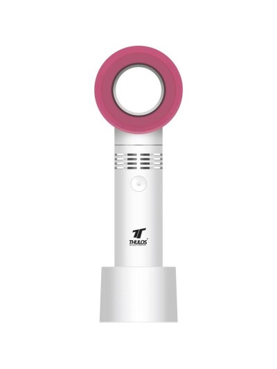 Ventilador portatil thulos th - mfn - 03 blanco - rosa