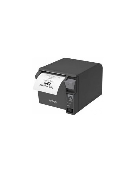 Impresora ticket epson tm - t70ii termica directa usb + red ethernet negra