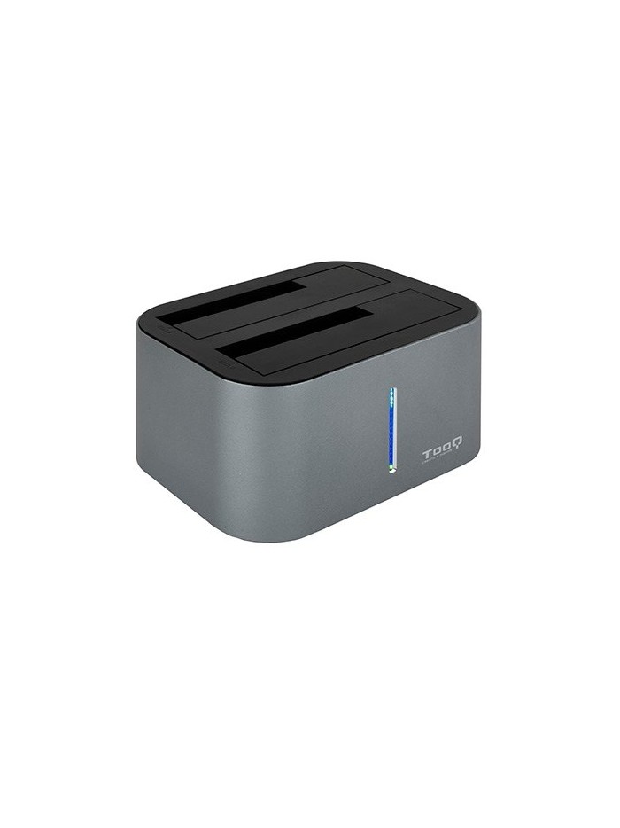 Docking station tooq hdd - sdd 2.5 pulgadas - 3.5 pulgadas sata clona discos sin pc - doble bahia - usb 3.0 - 3.1 Docking station tooq hdd - sdd 2.5 pulgadas - 3.5 pulgadas sata clona discos sin pc - doble bahia - usb 3.0 - 3.1
