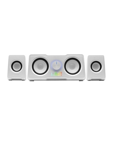 Altavoces mars gaming ms22w 2.2 35w usb + jack 3.5mm blanco