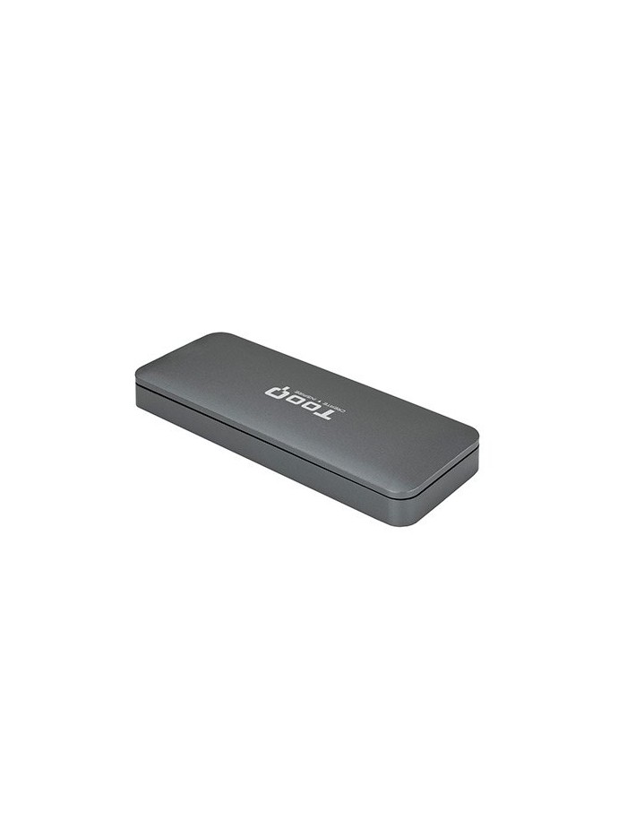 Caja externa tooq tqe - 2281g para ssd m.2 usb tipo c gris Caja externa tooq tqe - 2281g para ssd m.2 usb tipo c gris