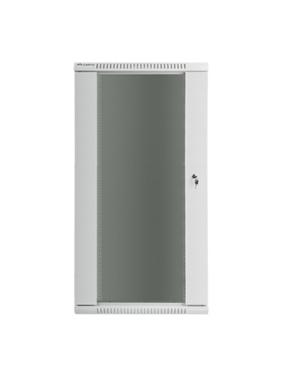 Armario rack lanberg 19 pulgadas 27u 600x450 cabinet wall - mount (flat pack) gris v2