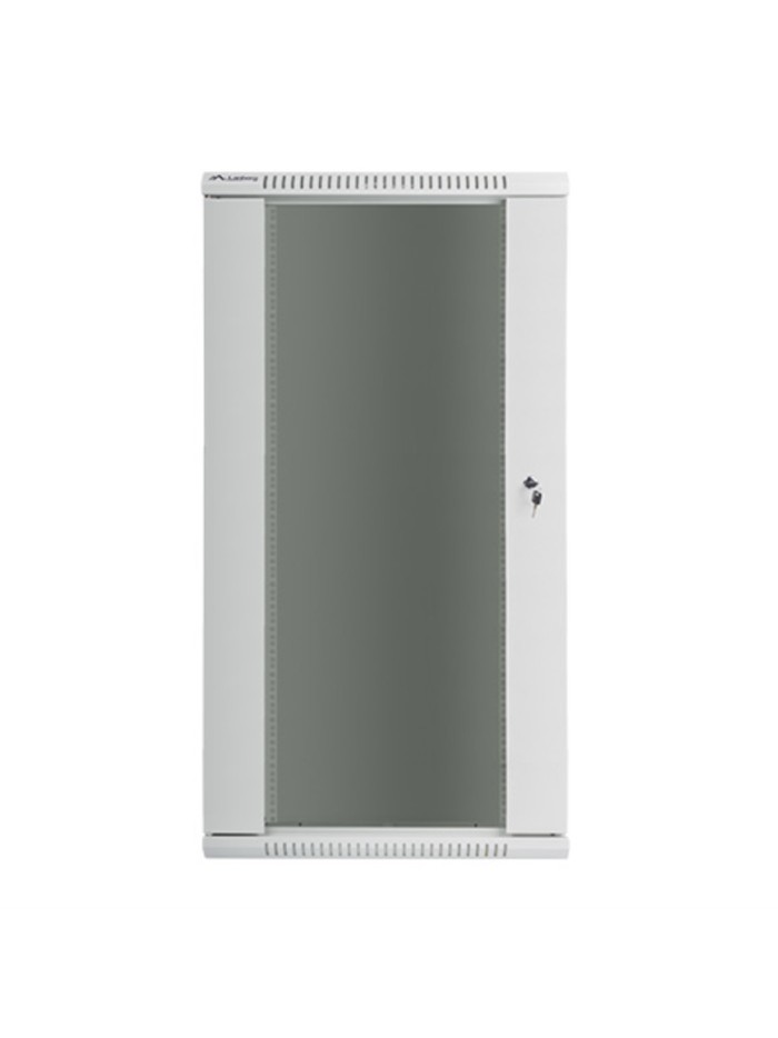 Armario rack lanberg 19 pulgadas 27u 600x450 cabinet wall - mount (flat pack) gris v2 Armario rack lanberg 19 pulgadas 27u 600x450 cabinet wall - mount (flat pack) gris v2