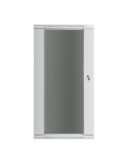 Armario rack lanberg 19 pulgadas 27u 600x450 cabinet wall - mount (flat pack) gris v2