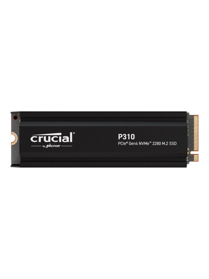 Disco duro interno solido ssd crucial p310 2tb m.2 nvme pci express 4.0 heatsink Disco duro interno solido ssd crucial p310 2tb m.2 nvme pci express 4.0 heatsink