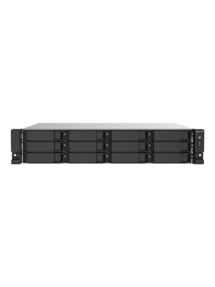 Servidor nas qnap ts - 1273au - rp - 8g 12 bahias 2u rack 8gb gigabit ethernet Servidor nas qnap ts - 1273au - rp - 8g 12 bahias 2u rack 8gb gigabit ethernet