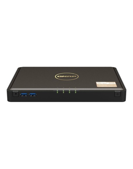 Servidor nas qnap tbs - 464 - 8g 4 bahia 8gb gigabit ethernet