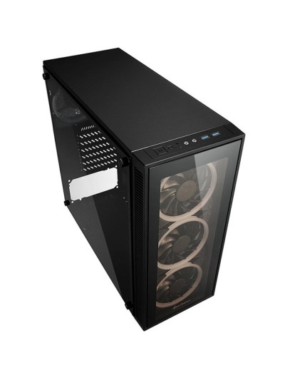 Caja sharkoon tg4 rgb atx 2xusb3.0 sin fuente