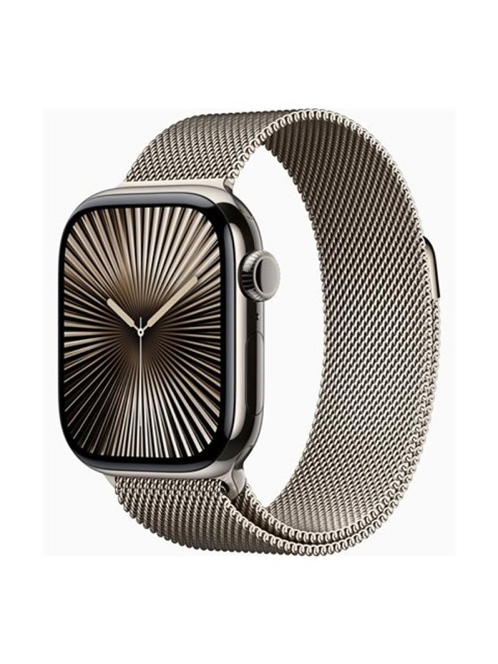 Smartwatch apple watch series 10 gps + cell 42mm natural titanium milanese loop m - l Smartwatch apple watch series 10 gps + cell 42mm natural titanium milanese loop m - l