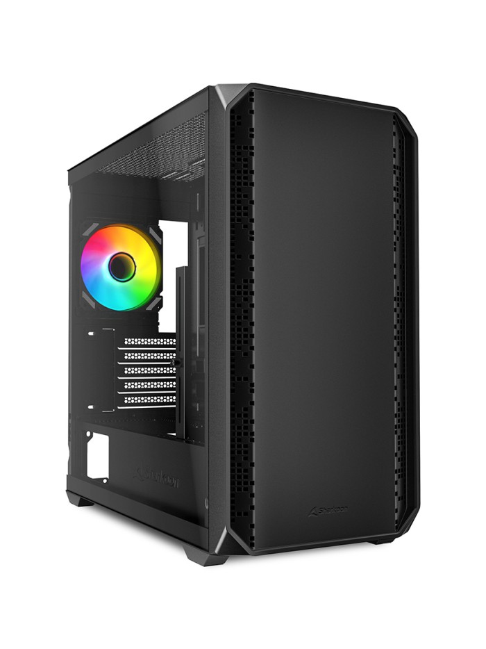 Caja gaming sharkoom mk2 rgb matx negro 120mm 3xusb sn fuente Caja gaming sharkoom mk2 rgb matx negro 120mm 3xusb sn fuente