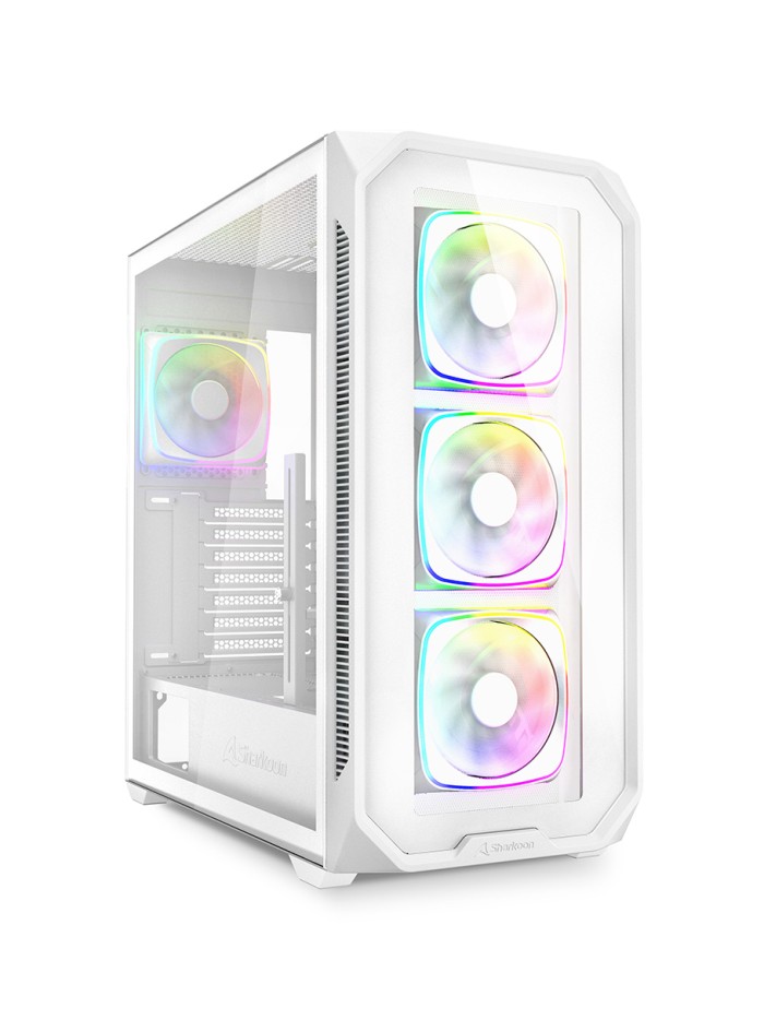 Caja gaming sharkoon ak5g rgb atx blanco 4xvent 120mm 3xusb sn fuente Caja gaming sharkoon ak5g rgb atx blanco 4xvent 120mm 3xusb sn fuente