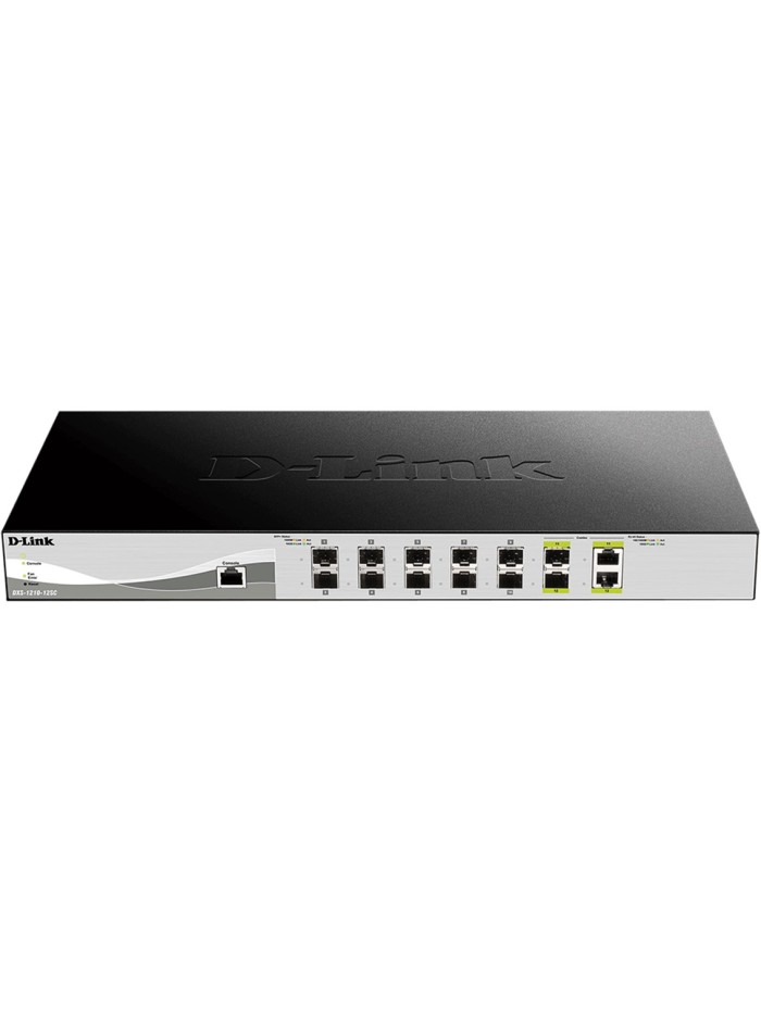 Switch d - link 12 puertos gestionable 10 puertos 10 gigabit ethernet 2 sfp Switch d - link 12 puertos gestionable 10 puertos 10 gigabit ethernet 2 sfp