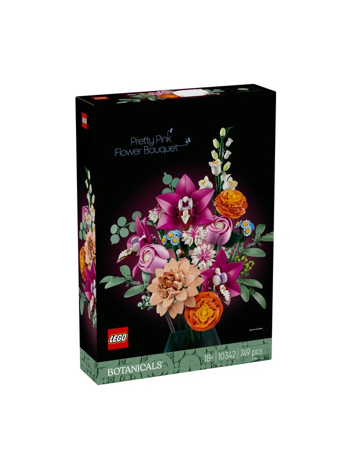 Lego ramo de flores fantasía en rosa Lego ramo de flores fantasía en rosa