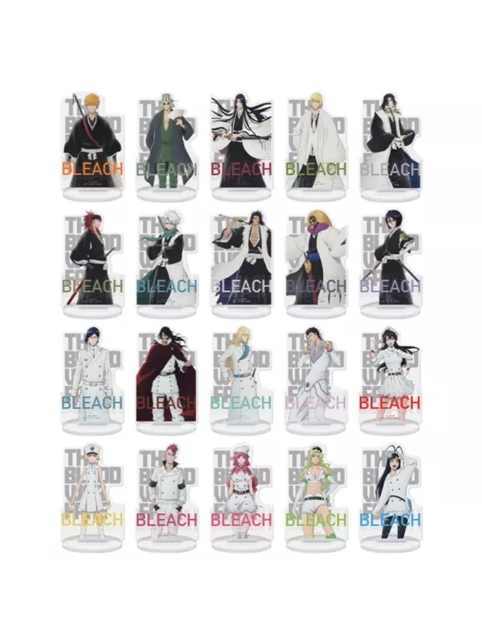 Surtido figuras acrílicas ichibansho bleach thousand year blood war 21 unidades Surtido figuras acrílicas ichibansho bleach thousand year blood war 21 unidades