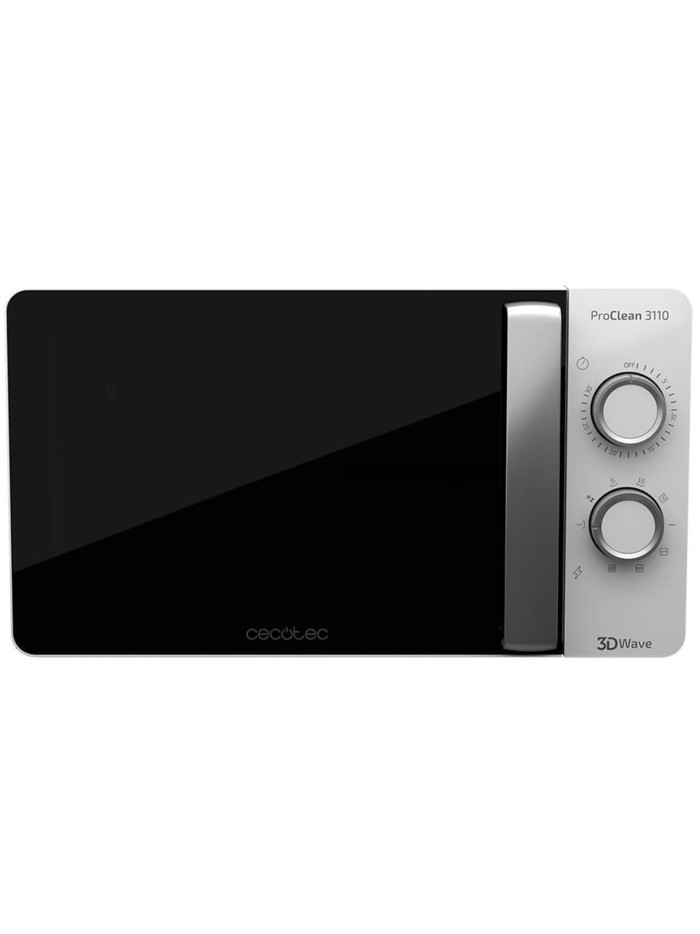 Microondas cecotec proclean 3110 700w grill 800w 20l Microondas cecotec proclean 3110 700w grill 800w 20l