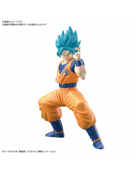Figura bandai dragon ball ssgodss son goku model kit grade mk58859
