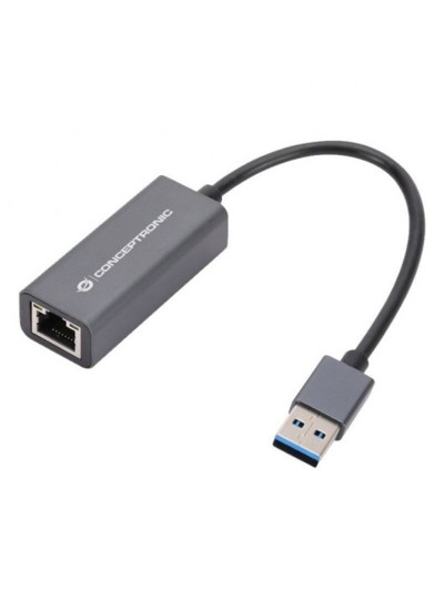 Adaptador usb 3.2 a rj45 conceptronic macho - hembra - compatible con nintendo switch