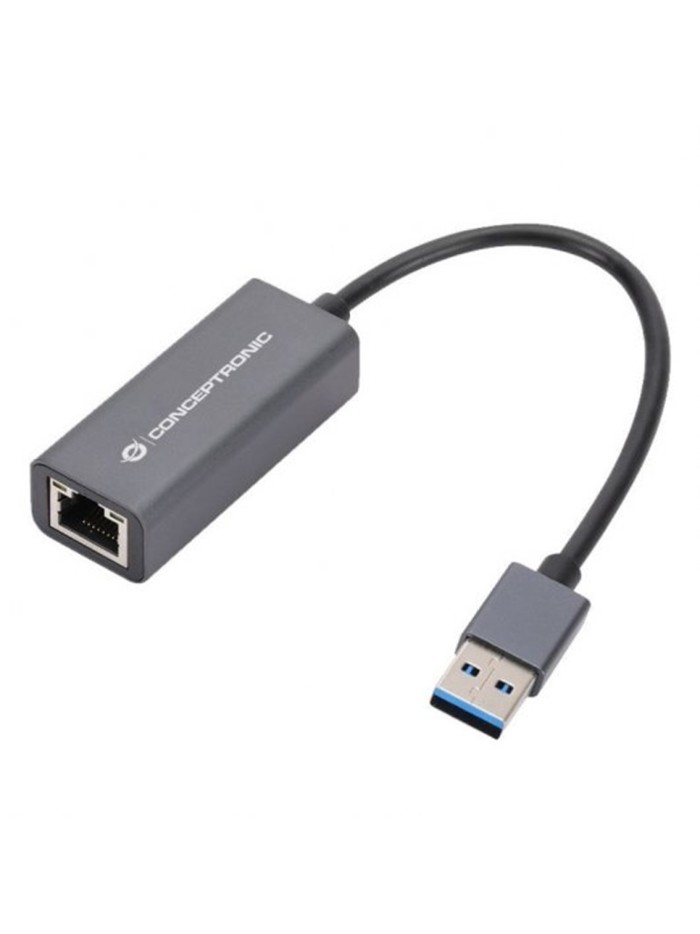 Adaptador usb 3.2 a rj45 conceptronic macho - hembra - compatible con nintendo switch Adaptador usb 3.2 a rj45 conceptronic macho - hembra - compatible con nintendo switch
