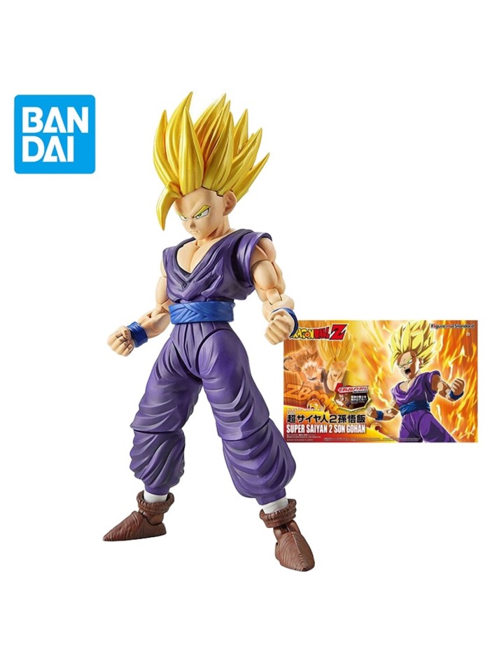 Figura bandai dragon ball z son gohan super saiyan 2 modelo kit 14 cm rise standard Figura bandai dragon ball z son gohan super saiyan 2 modelo kit 14 cm rise standard