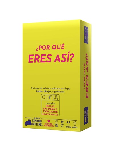 Juego de mesa ¿por qué eres así?