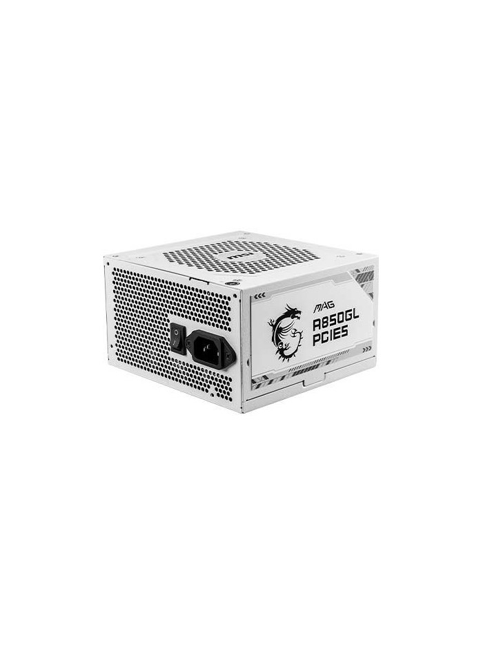 Fuente de alimentacion atx 850w msi mag a850gl white 80+ glod Fuente de alimentacion atx 850w msi mag a850gl white 80+ glod