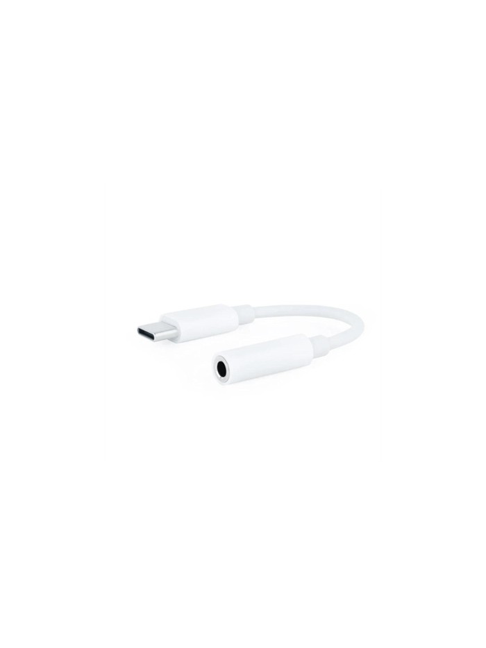 Adaptador audio nanocable usb - c - m a jack - h blanco Adaptador audio nanocable usb - c - m a jack - h blanco