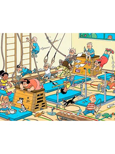 Puzle jumbo jan van haasteren clase de gym 240 piezas piezas