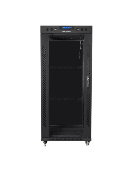 Armario lanberg rack 19 pulgadas 27u 600x800 negro