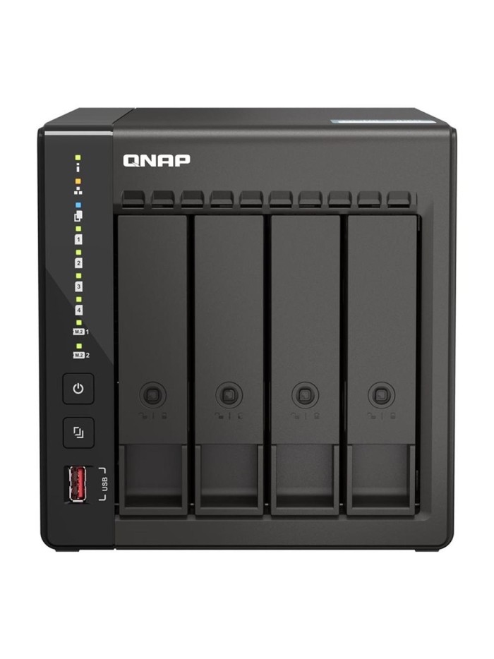 Servidor nas qnap k - ts - 453e - 8g+4xmn10ada800s 4 bahias 8gb gigabit ethernet Servidor nas qnap k - ts - 453e - 8g+4xmn10ada800s 4 bahias 8gb gigabit ethernet