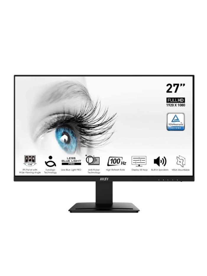Monitor msi mp273a 27 pulgadas fhd 100hz Monitor msi mp273a 27 pulgadas fhd 100hz