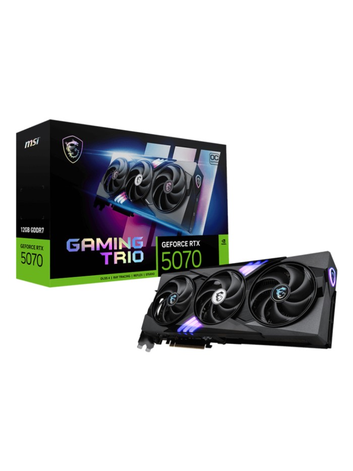 Tarjeta grafica msi rtx 5070 12g gaming trio oc Tarjeta grafica msi rtx 5070 12g gaming trio oc