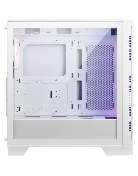 Caja ordenador gaming msi mag forge 320r airflow rgb matx cristal templado blanco