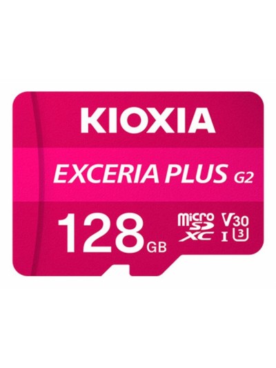 Tarjeta micro sd kioxia 128gb exceria plus g2 w - adaptador