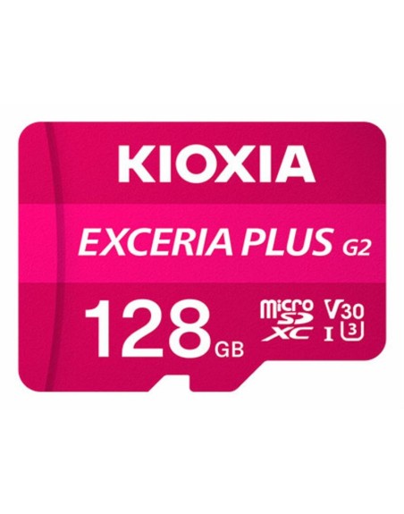 Tarjeta micro sd kioxia 128gb exceria plus g2 w - adaptador
