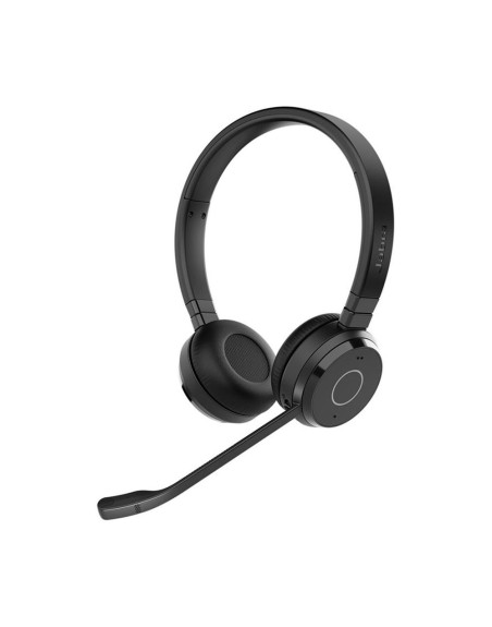 Auriculares jabra evolve 65 te ms stereo inalambrico negro