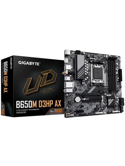 Placa base gigabyte b650m d3hp ax am5 matx 4xddr5