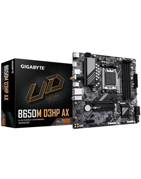Placa base gigabyte b650m d3hp ax am5 matx 4xddr5
