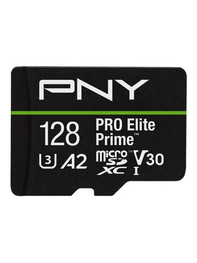 Tarjeta memoria micro secure digital micro sdxc pro elite prime pny 128gb clase 10 uhs - i u3
