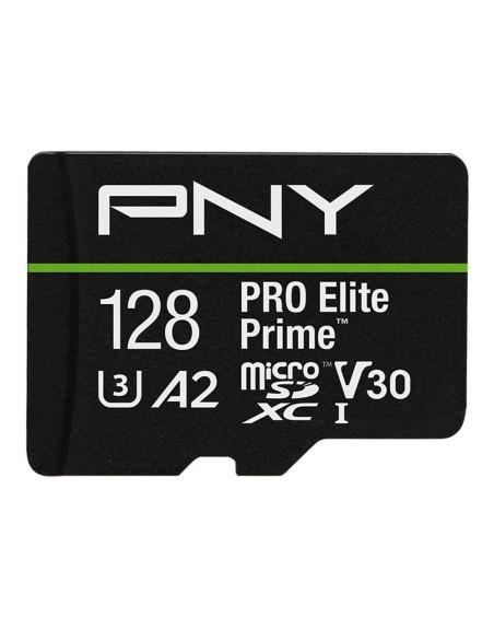 Tarjeta memoria micro secure digital micro sdxc pro elite prime pny 128gb clase 10 uhs - i u3